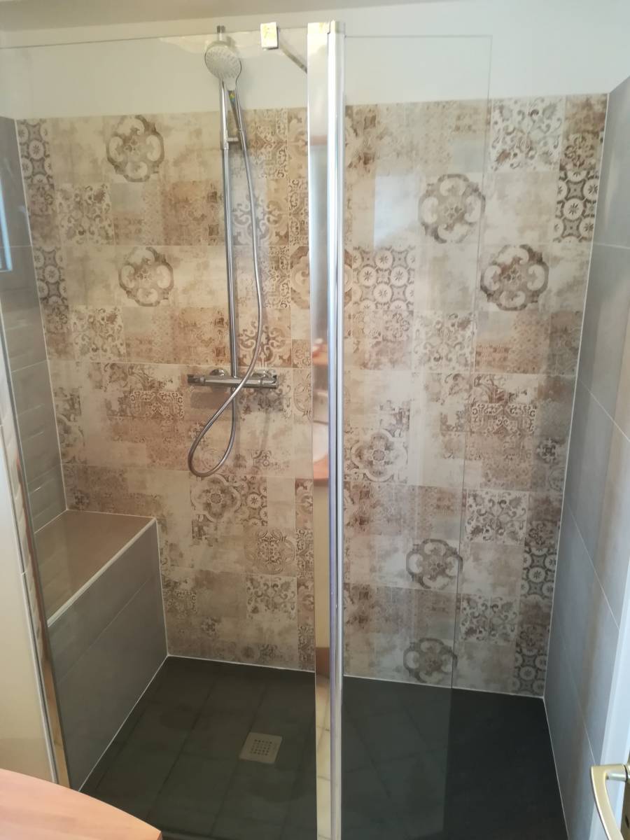 douche à l'italienne